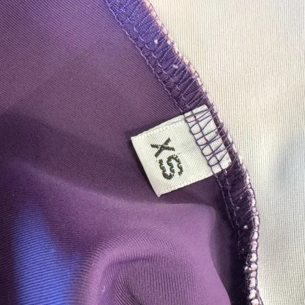 Destira Sky’s the Limit Gymnastics Leotard Adult XS Sunset Ombre Pink Purple